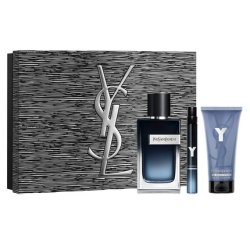 Yves Saint Laurent Y Eau De Parfum Spray Set 60ml Spray 50ml Shower Gel 10ml Miniature Spray