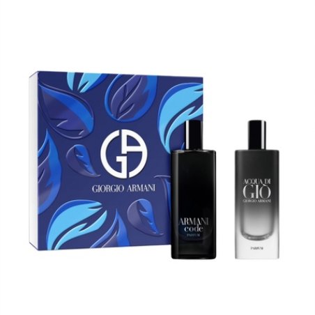 Armani The Signature Duo Set Armani Code Perfume Spray 15ml Acqua Di Gio Perfume Spray 15ml