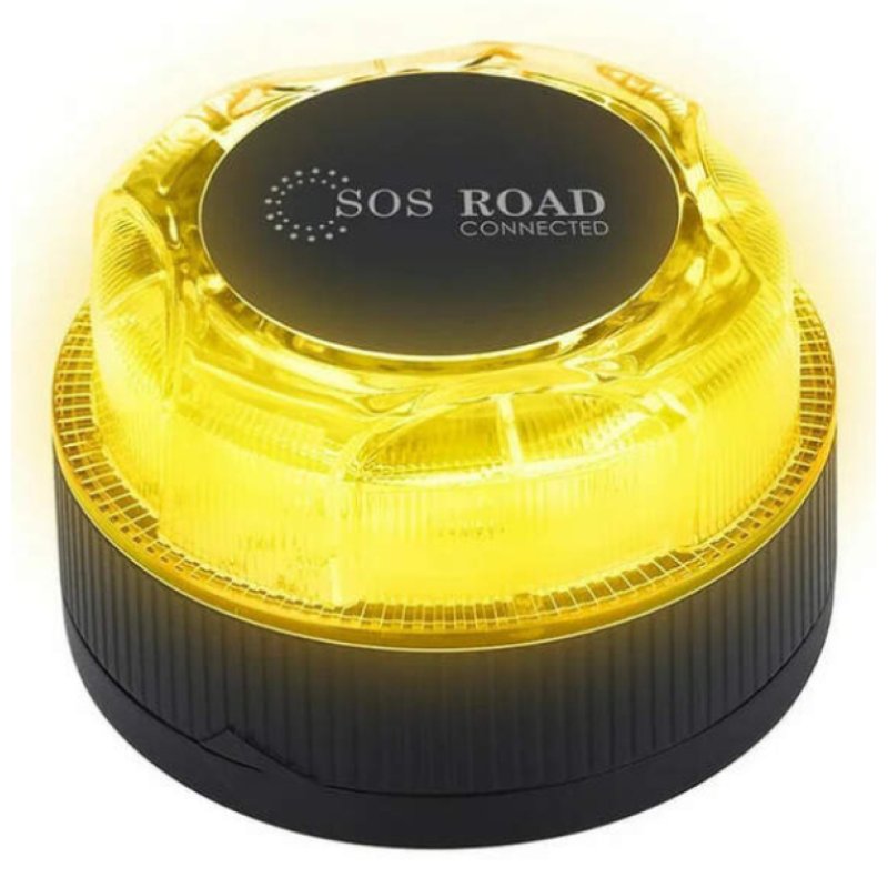 LUZ DE EMERGENCIA SOS ROAD CONECTED V16 DGT BALIZA GEOLOCALIZADA