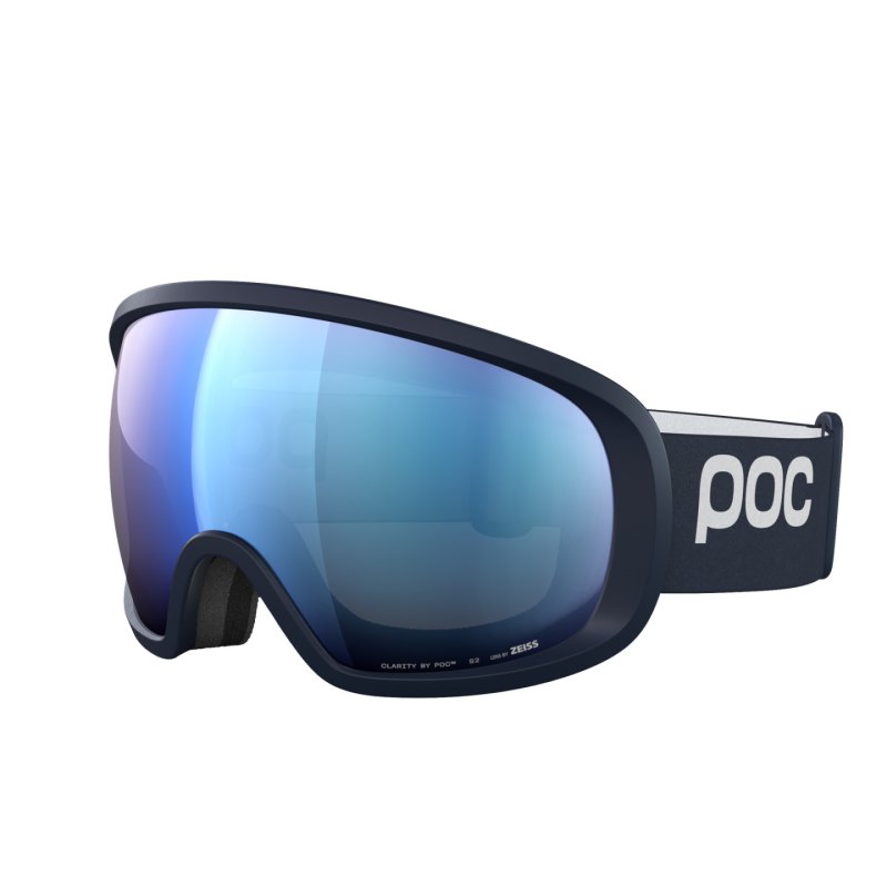 POC Fovea winter sport goggles Navy Kids Blue Cylindrical(flat) lens