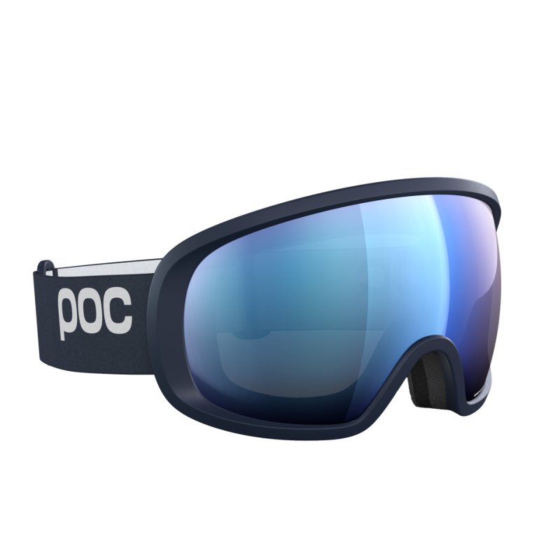 POC Fovea winter sport goggles Navy Kids Blue Cylindrical(flat) lens