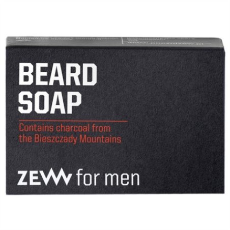 Zew For Men Beard Soap with Charcoal 85ml