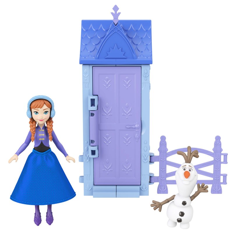 Disney Frozen Arendelle Small Doll Playset with 5 Surprises Including Doll (Styles May Vary)
