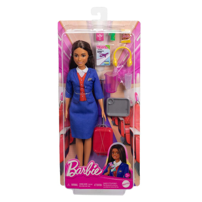 Barbie – Poupée Hôtesse de l’Air