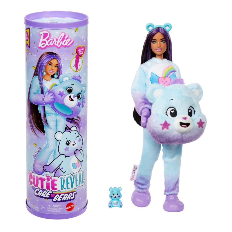 Barbie Cutie Reveal Care Bears Doll
