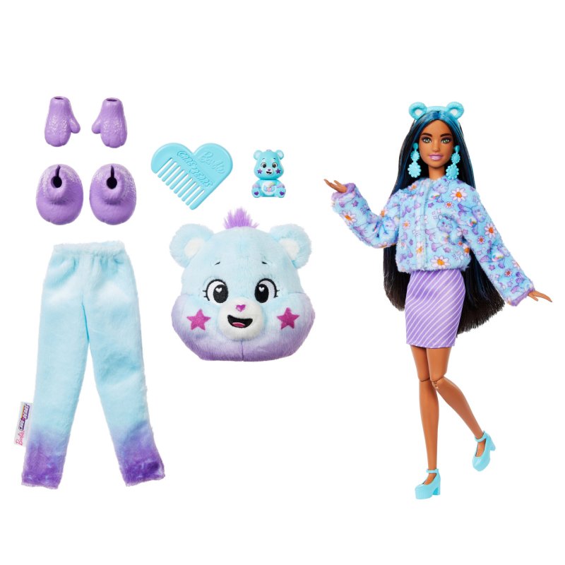 Barbie Cutie Reveal Care Bears Doll