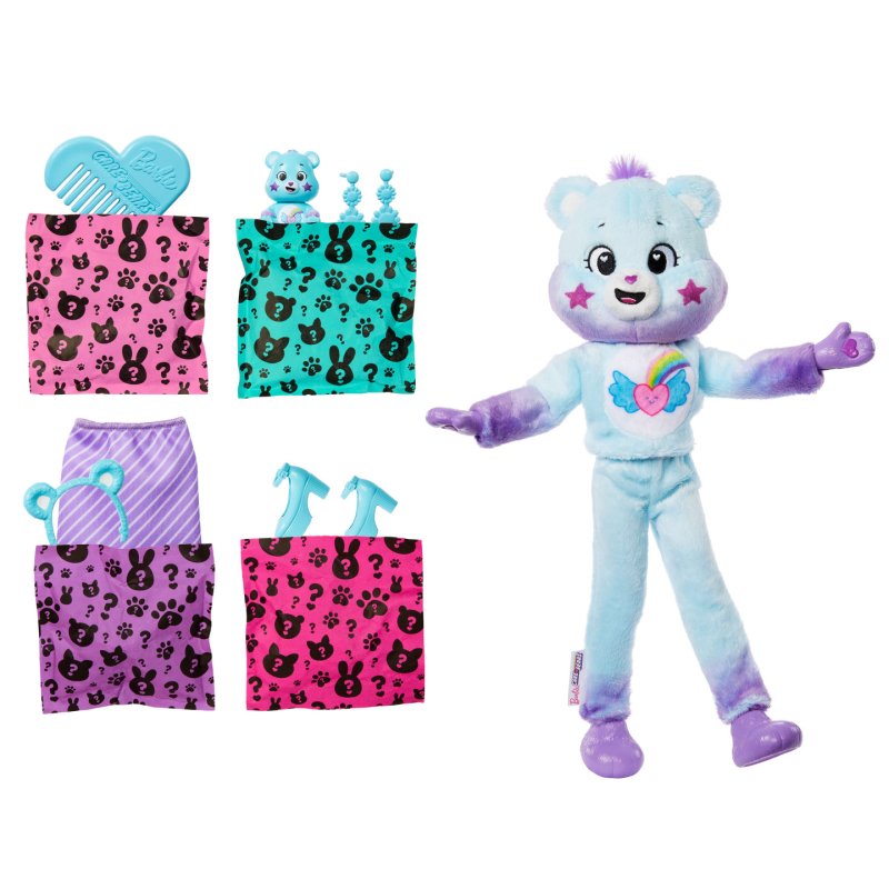 Barbie Care Bears Cutie Reveal Affectionate doll