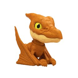 Jurassic World Mighty Little Biters Dinosaur Toy with Bite Action, Eye Change, Collectible Figure