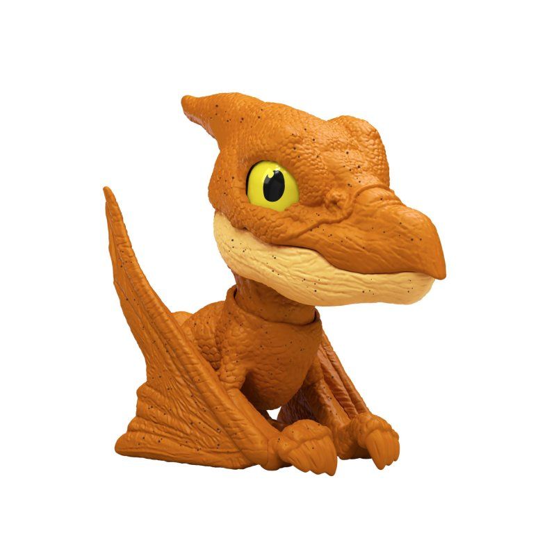 Jurassic World Mighty Little Biters Dinosaur Toy with Bite Action, Eye Change, Collectible Figure