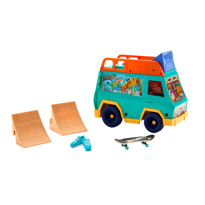 Hot Wheels Skate Van playset