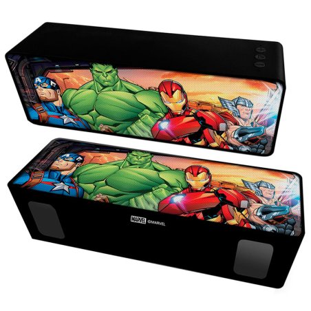 ALTAVOZ BT STEREO 2.1 PORTATIL INALAMBRICO 10W AVENGERS 006 MARVEL MULTICOLOR