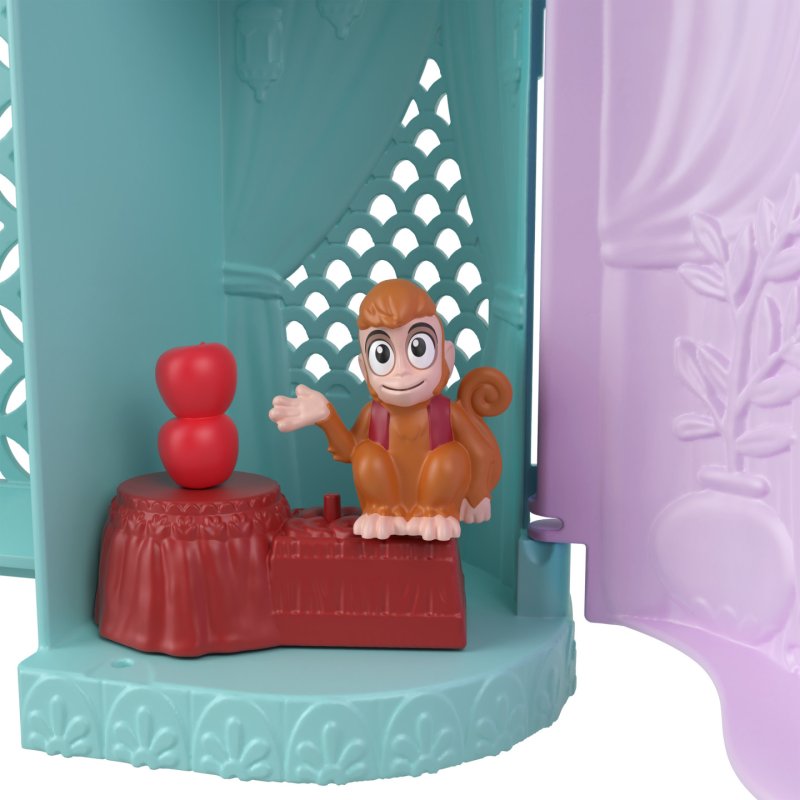 Disney Princess Jasmine Stacking Castle Doll House with Small Doll, Inspired by Disney Movie Aladdin