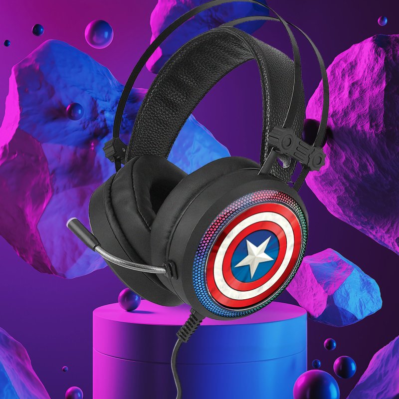 Marvel Captain America Gaming headphones