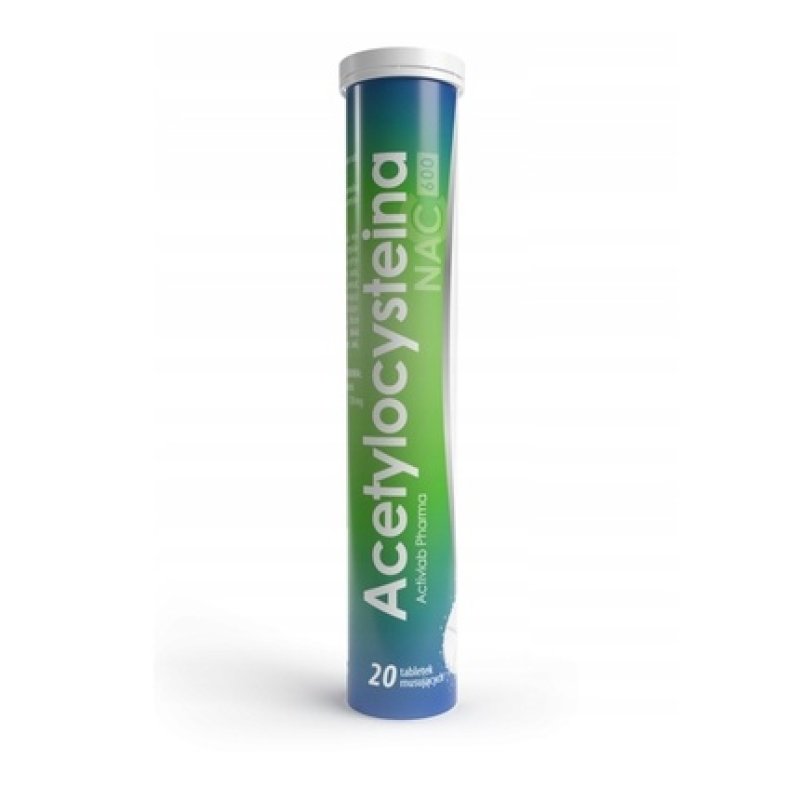 Activlab Pharma Acetylcysteine Effervescent Tablets - 10 Tablets