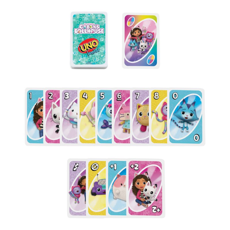 Games UNO junior – Gabby et la Maison magique DreamWorks