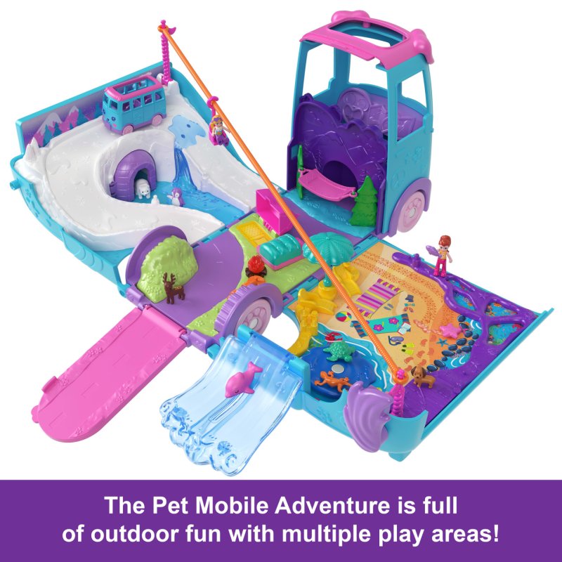Polly Pocket Animal Adventure Van case
