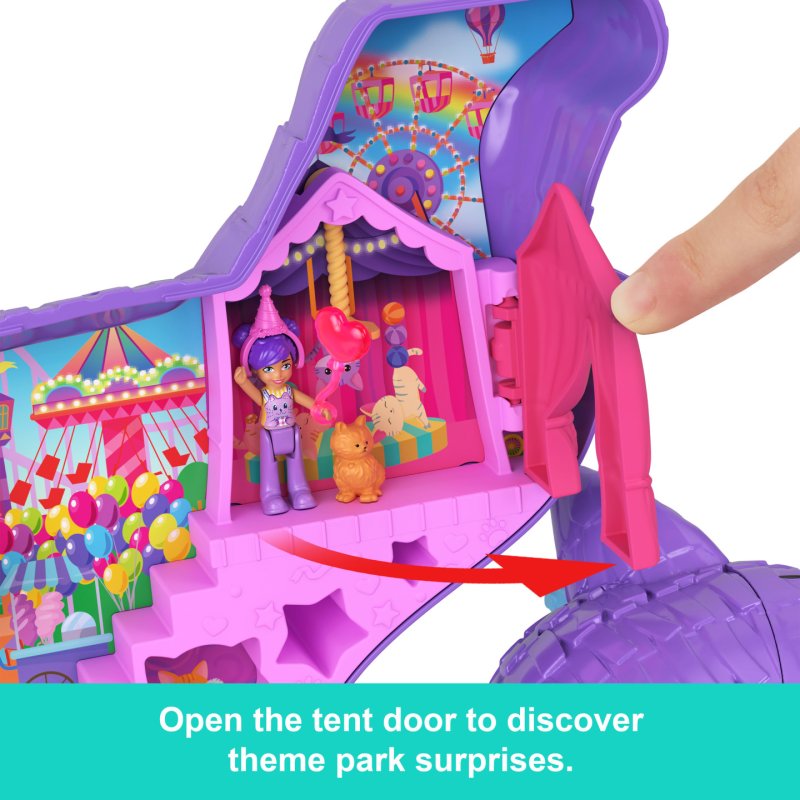 Polly Pocket Partyland Cat Chest