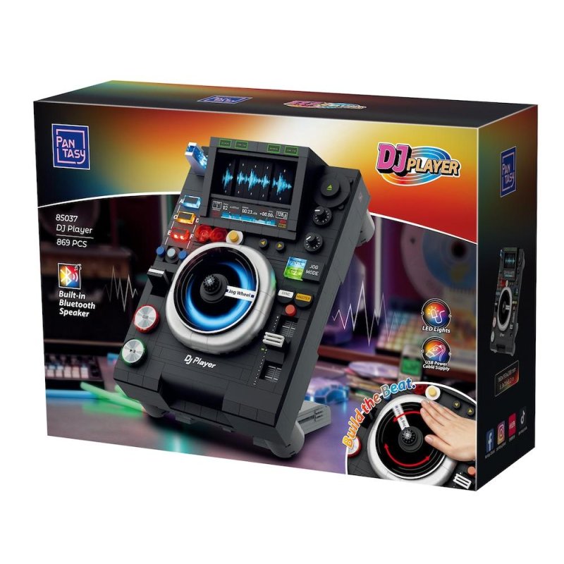 PANTASY - DJ Player - Bloc de Construction 869 pcs