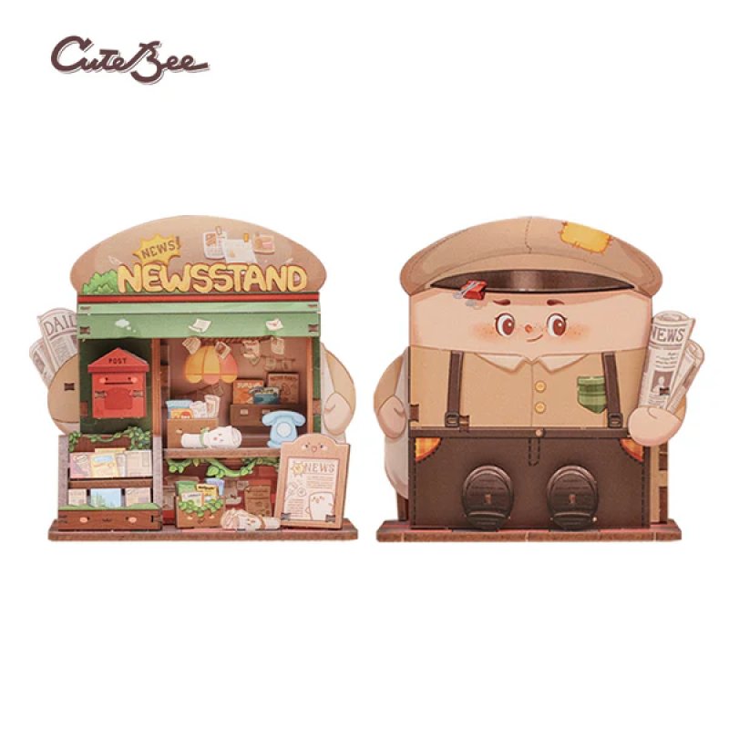 TALEBOX CORNER - Mini House Kit - Kioske à Journaux - 50pc