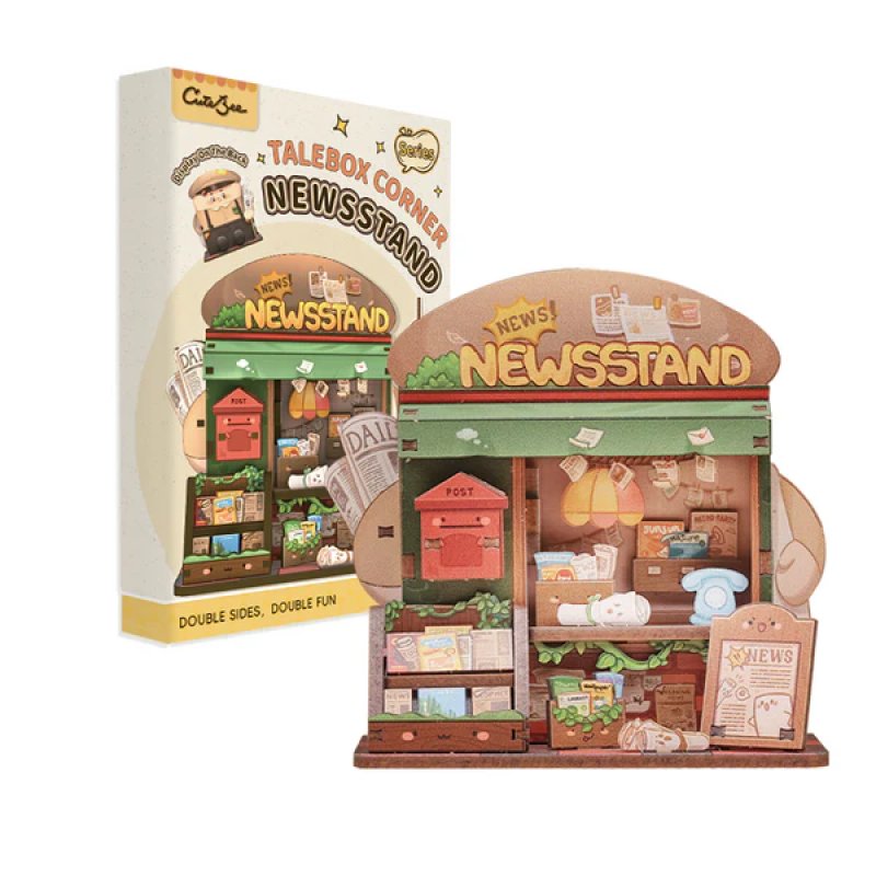 TALEBOX CORNER - Mini House Kit - Kioske à Journaux - 50pc