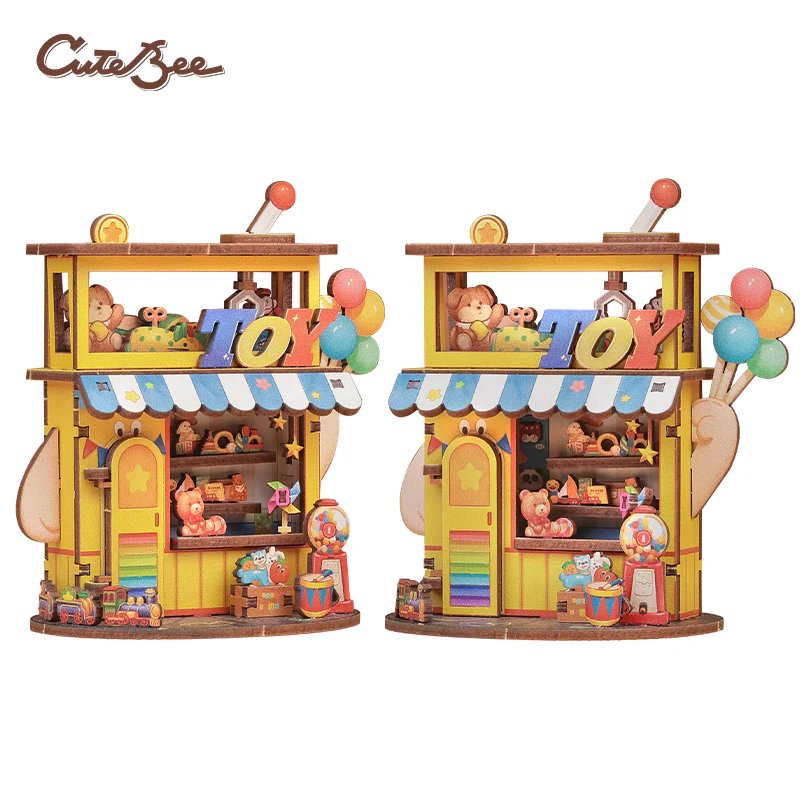 TALEBOX CORNER - Mini House Kit - Magasin de Jouets - 56pc