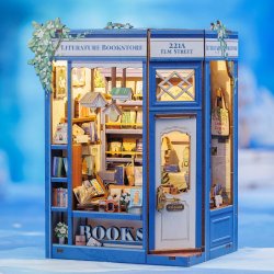 BOOK NOOK KIT - DIY- Librairie Littéraire - 186pc Eclairage LED