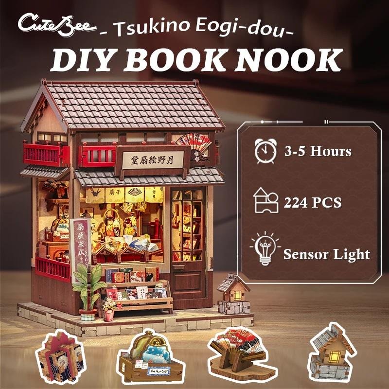MINIATURE HOUSE - DIY- Tsukino Eogi-Dou - 224pc Eclairage LED