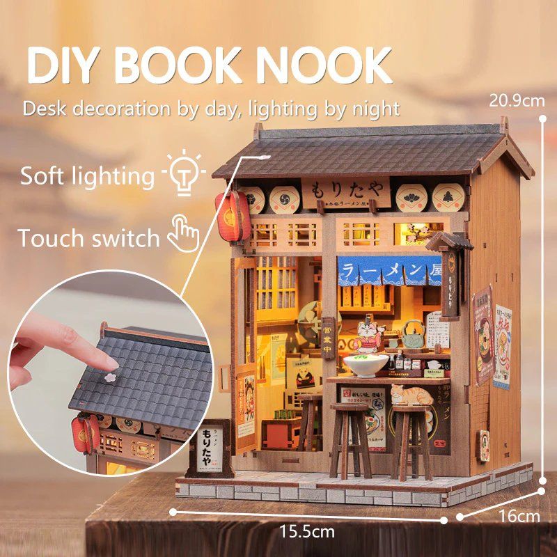 MINIATURE HOUSE - DIY- Morita-Ya - 240pc Eclairage LED