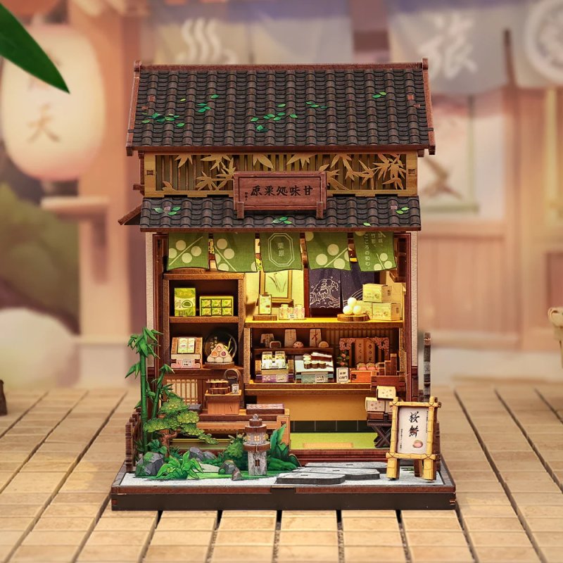 MINIATURE HOUSE - DIY- Kanmi-Dokoro Kurihara - 227pc Eclairage LED