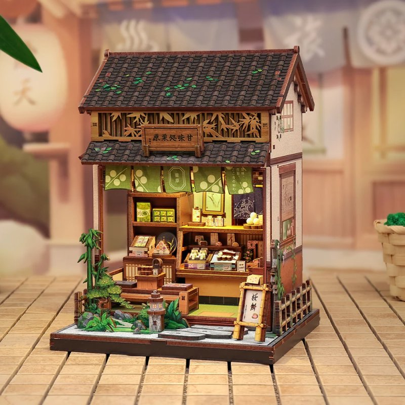 MINIATURE HOUSE - DIY- Kanmi-Dokoro Kurihara - 227pc Eclairage LED