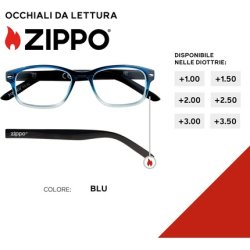 Zippo Reading Glasses with Soft Lines, Ideal for Men and Women