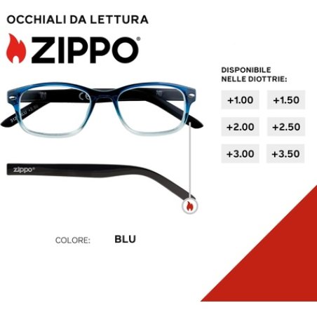 Zippo Reading Glasses with Soft Lines, Ideal for Men and Women