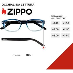 Zippo Reading Glasses with Soft Lines, Ideal for Men and Women