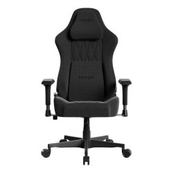 Fauteuil Hator Darkside 3 Fabric - Taille L (Noir)