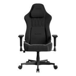 HATOR Darkside 3L Fabric Siège de jeu universel Noir