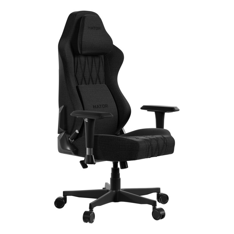 Fauteuil Hator Darkside 3 Fabric - Taille L (Noir)