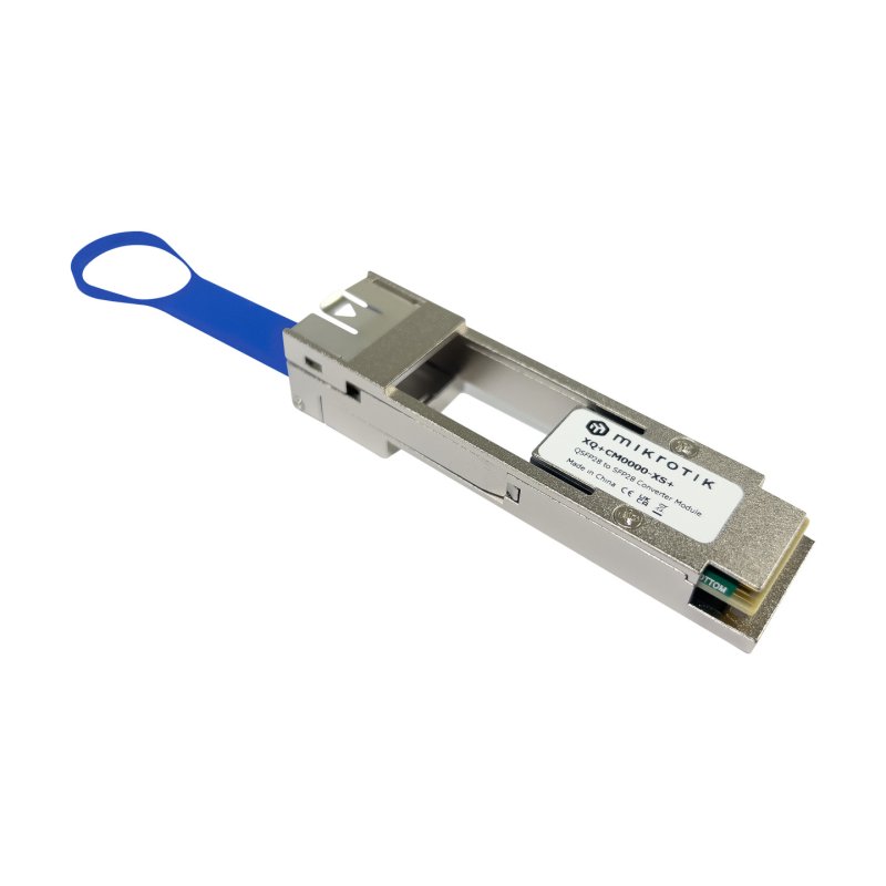 Mikrotik XQ CM0000-XS adaptateur de fibres optiques QSFP 1 pièce(s) Argent