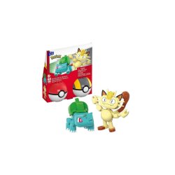 Mattel MEGA Pokémon Bulbasaur & Meowth