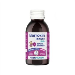 Berroxin Immuno Kids Syrup With Black Elderberry And Aronia For Children Dietary Supplement 120ml