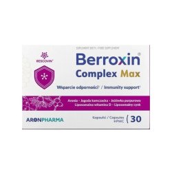 Aronpharma Berroxin Complex Max Dietary Supplement 30 Capsules