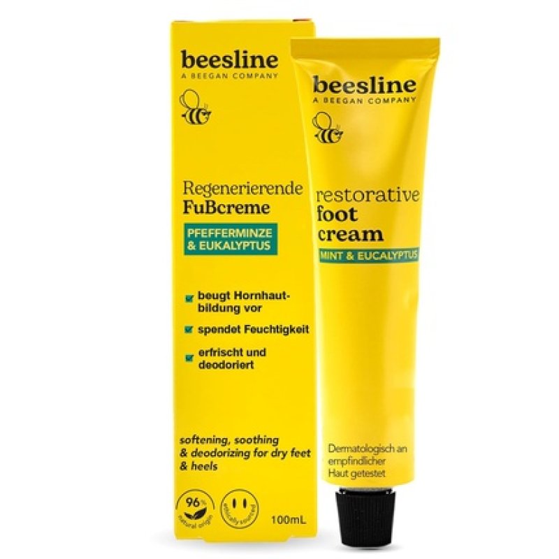 Beesline Restorative Foot Cream Mint & Eucalyptus
