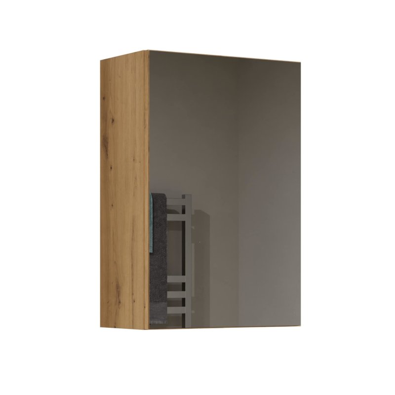 Topeshop POLA 1DL ARTISAN bathroom storage cabinet Oak