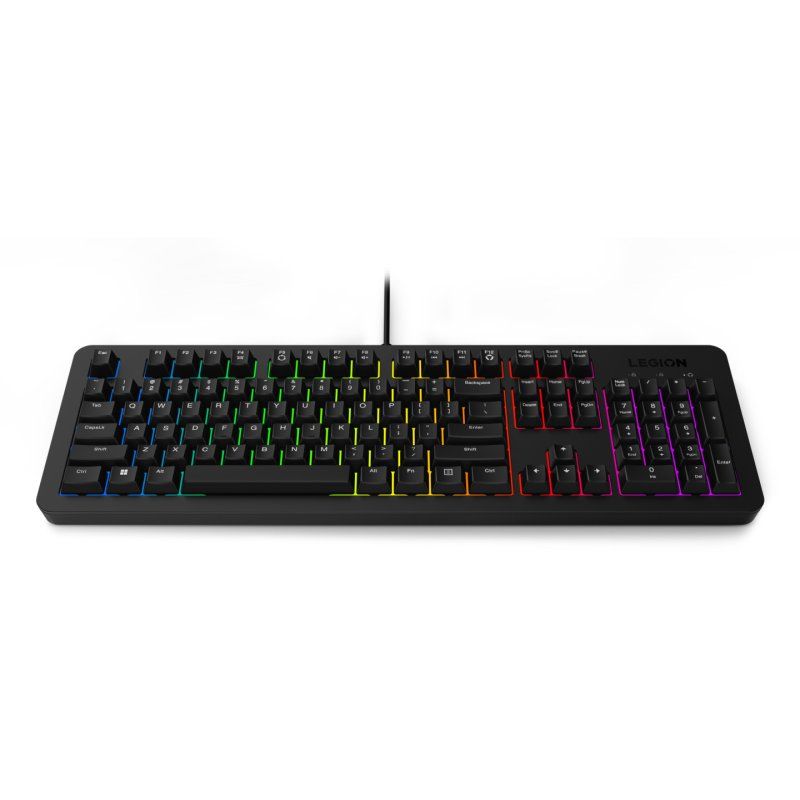STOCKINK-Lenovo K310 clavier Gaming USB Anglais américain Noir