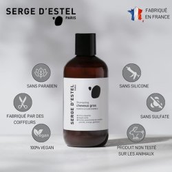 Serge D'Estel Paris Anti-Dandruff Sulphate-Free Shampoo Vegan Formula with Tea Tree
