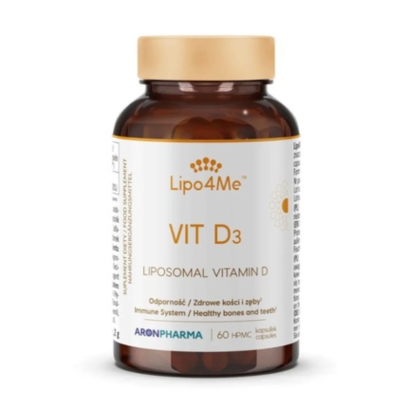 Lipo4me Vitamin D Liposomal Dietary Supplement 60 Capsules