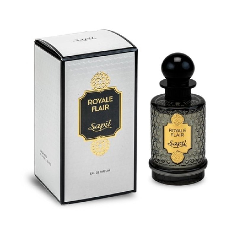 Sapil Royale Flair Unisex Eau De Parfum Spicy Woody Oud & Amber Blend