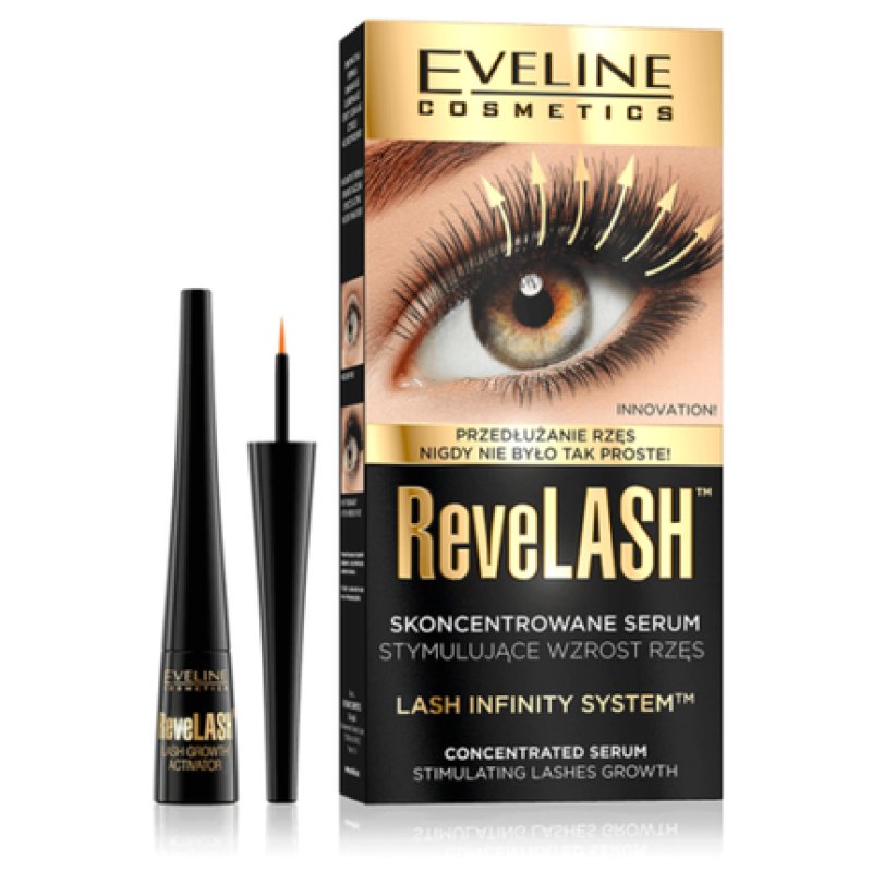 Eveline Revelash Serum Eyelash Growth Length Density Pigmentation 3ml