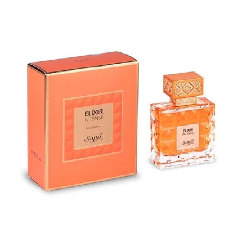Sapil Elixir Intense Unisex Eau De Parfum Fresh Spicy Rose Blend with Vanilla