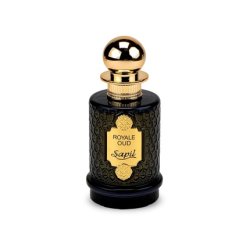 Sapil Royale Oud Unisex Eau De Parfum with Saffron, Nutmeg & Patchouli Musk Blend