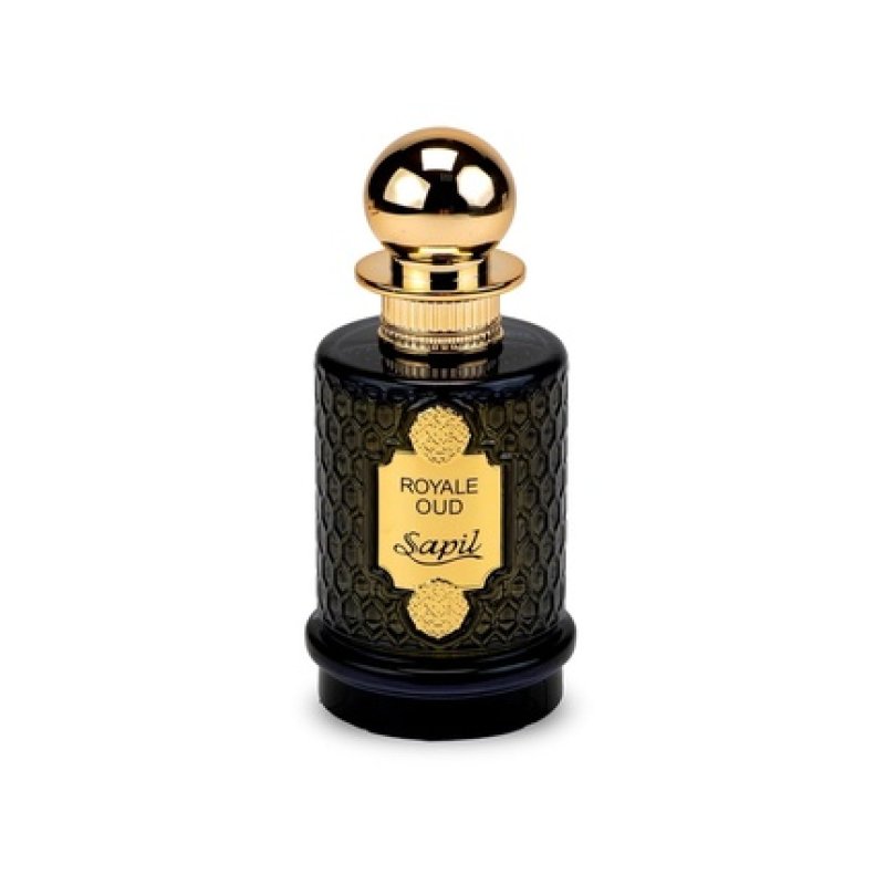 Sapil Royale Oud Unisex Eau De Parfum with Saffron, Nutmeg & Patchouli Musk Blend